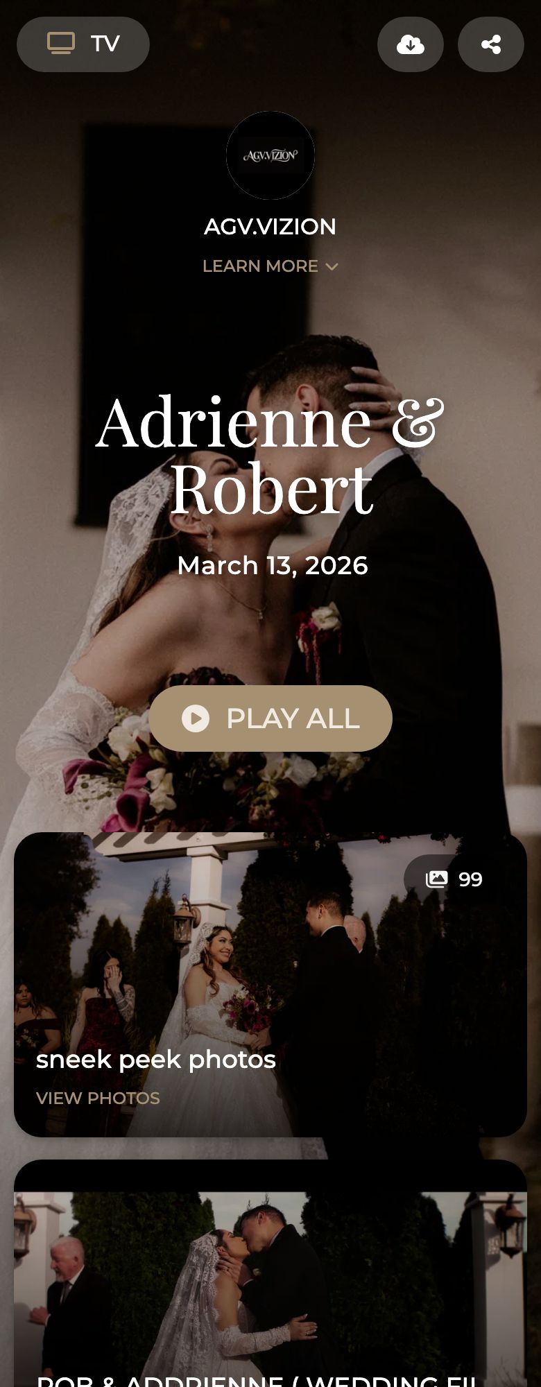 Adrienne and Robert's gallery